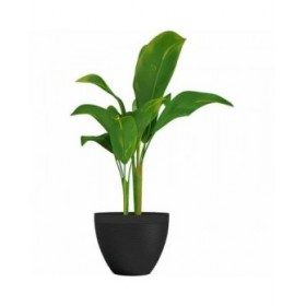 Vaso Garden ID Nero 40 x 31 cm