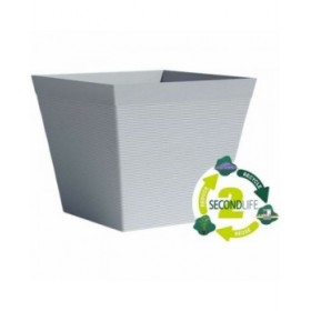 Set di Vasi Garden ID Azzurro Grigio Quadrato 29 x 26 cm