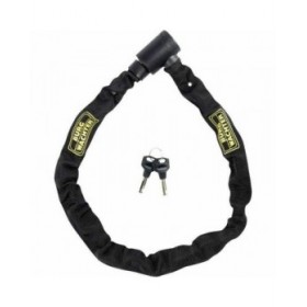 Lucchetto con chiave Burg-Wachter 580 90 BLACK Acciaio inossidabile