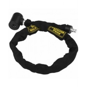 Lucchetto con chiave Burg-Wachter 580 90 BLACK Acciaio inossidabile
