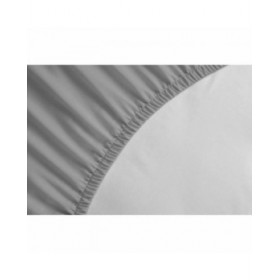 Lenzuolo con angoli aderenti HOME LINGE PASSION HP71761 Grigio Grigio chiaro 90 x 190 + 30 cm