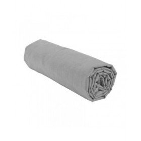 Lenzuolo con angoli aderenti HOME LINGE PASSION HP71769 Grigio Grigio chiaro 160 x 200 + 30 cm