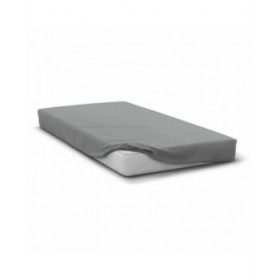 Lenzuolo con angoli aderenti HOME LINGE PASSION HP71769 Grigio Grigio chiaro 160 x 200 + 30 cm