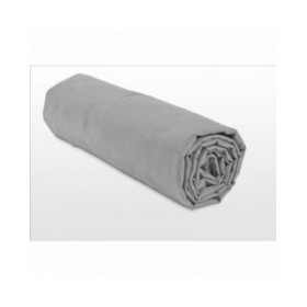 Lenzuolo con angoli aderenti HOME LINGE PASSION HP71769 Grigio Grigio chiaro 160 x 200 + 30 cm