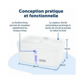 Fontana per Animali Domestici PetSafe Bianco
