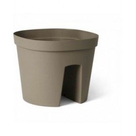 Vaso Autoirrigante Garden ID Taupé