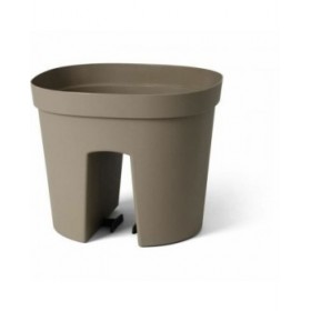 Vaso Autoirrigante Garden ID Taupé
