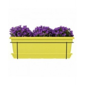 Vaso rettangolare da Balcone Garden ID Lime 50 cm