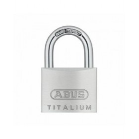 Lucchetto con chiave ABUS Titalium 64ti/50 Alluminio Rettangolare