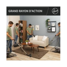 Aspirapolvere Hoover HP321PAF 850 W Nero Grigio