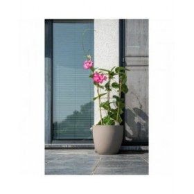 Vaso Garden ID Phoenix Taupe Taupé 48 x 42 cm