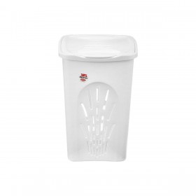 Cesto per i Panni Sporchi Stefanplast Bianco Plastica 50 L 37 x 56 x 39 cm (6 Unità)