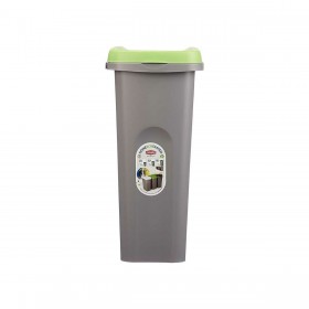 Cestino Stefanplast Verde Grigio Plastica 25 L (6 Unità)