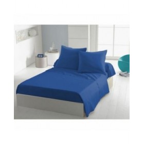 Set di Lenzuola HOME LINGE PASSION Flat sheet Azzurro Letto singolo 180 x 290 cm