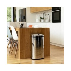 Secchio della spazzatura Kitchen Move Grigio Metallo