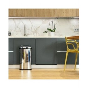 Secchio della spazzatura Kitchen Move Grigio Metallo