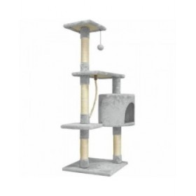 Tiragraffi per Gatti Paloma tree Grigio Stoffa Legno Sisal (1 Unità)