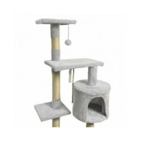 Tiragraffi per Gatti Paloma tree Grigio Stoffa Legno Sisal (1 Unità)