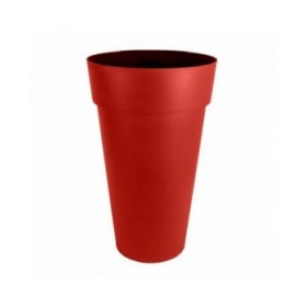 Vaso EDA XXL Rosso rouge Ø 48 x 80 cm 48 x 80 cm Plastica Rotondo