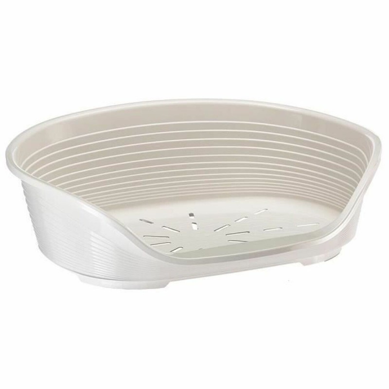 Cuccia per Cani Ferplast Siesta Deluxe Basket Size 2 49 x 36 x 17,5 cm Bianco