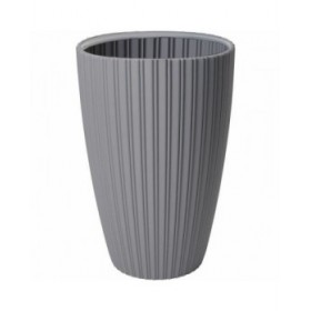 Vaso Garden ID Fancy Grigio Polietilene 40 x 58 cm