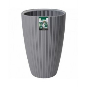 Vaso Garden ID Fancy Grigio Polietilene 40 x 58 cm