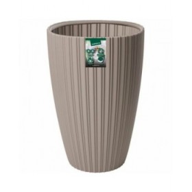 Vaso Garden ID Fancy Marrone Taupé Polietilene 40 x 58 cm