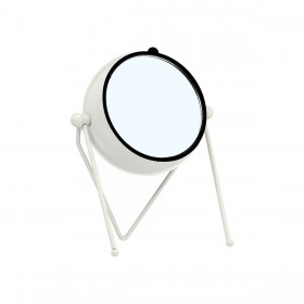 Orologio da Tavolo Bianco Metallo 18 x 21 x 12 cm (4 Unità)