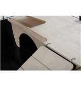 Statua Decorativa Famiglia Dorato Metallo 24,5 x 24,5 x 5 cm (6 Unità)