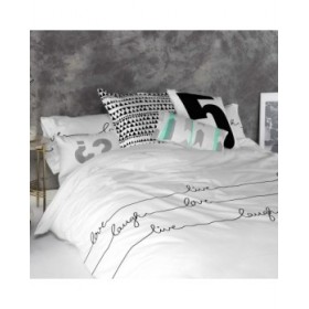 Set di federe HappyFriday Live Multicolore Matrimoniale 50 x 75 cm 15 x 1 x 38 cm