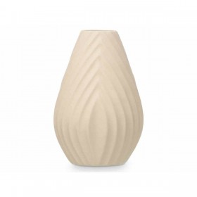Vaso Beige Ceramica 21 x 31 x 21 cm (4 Unità) Righe