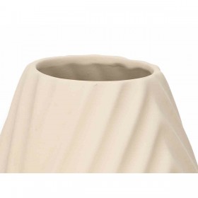 Vaso Beige Ceramica 21 x 31 x 21 cm (4 Unità) Righe