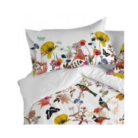 Set di federe HappyFriday Multicolore Matrimoniale 50 x 75 cm 15 x 1 x 38 cm Uccelli