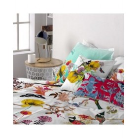 Set di federe HappyFriday Multicolore Matrimoniale 50 x 75 cm 15 x 1 x 38 cm Uccelli