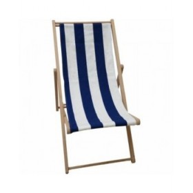 Lettino Jardin Prive Azzurro 101 x 56 x 96 cm