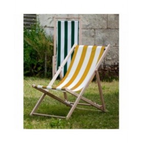 Lettino Jardin Prive Giallo 101 x 56 x 96 cm
