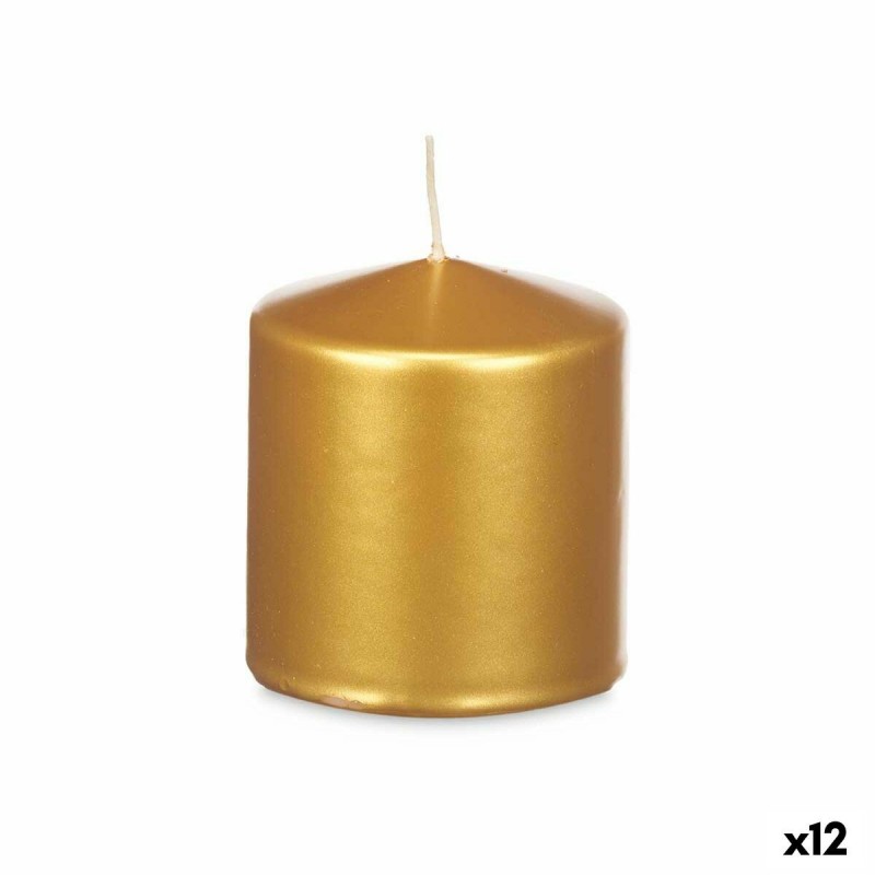 Candela Dorato 9 x 10 x 9 cm (12 Unità)