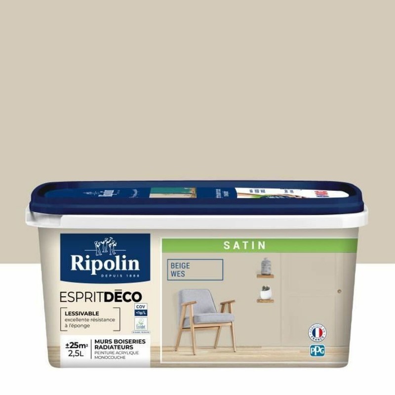 Vernice di Fondo Ripolin Beige Raso 2,5 L