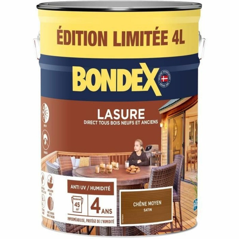 Vernice di Fondo Bondex Marrone Mat 4 L