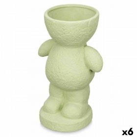 Statua Decorativa Verde 16 x 25 x 12 cm Vaso (6 Unità)