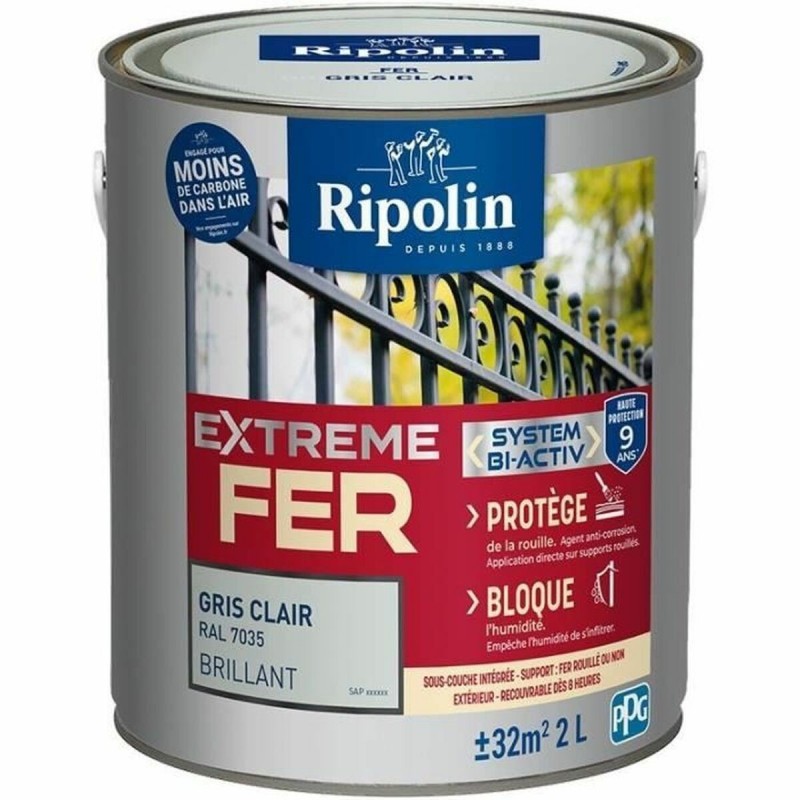 Vernice di Fondo Ripolin Grigio 2 L