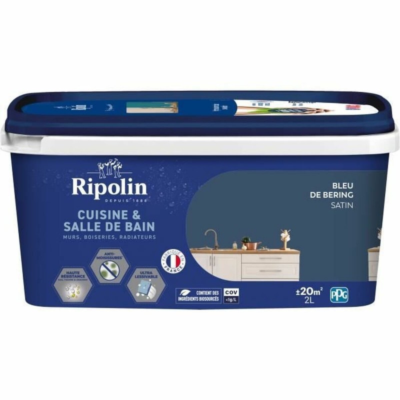 Vernice di Fondo Ripolin Azzurro Raso 2 L