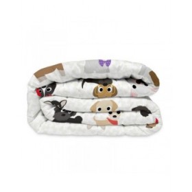 Trapunta HappyFriday Multicolore Singolo Cane