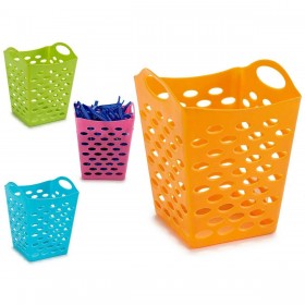 Cestino per Mollette Polietilene 13 x 17 x 13 cm (12 Unità)
