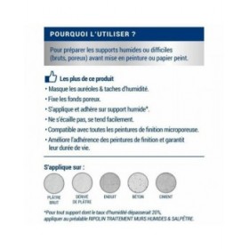 Vernice di Fondo Ripolin Bianco Mat 2,5 L