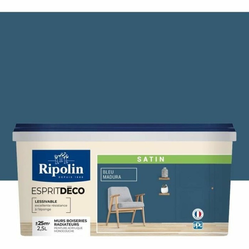 Vernice di Fondo Ripolin Azzurro Raso 2,5 L