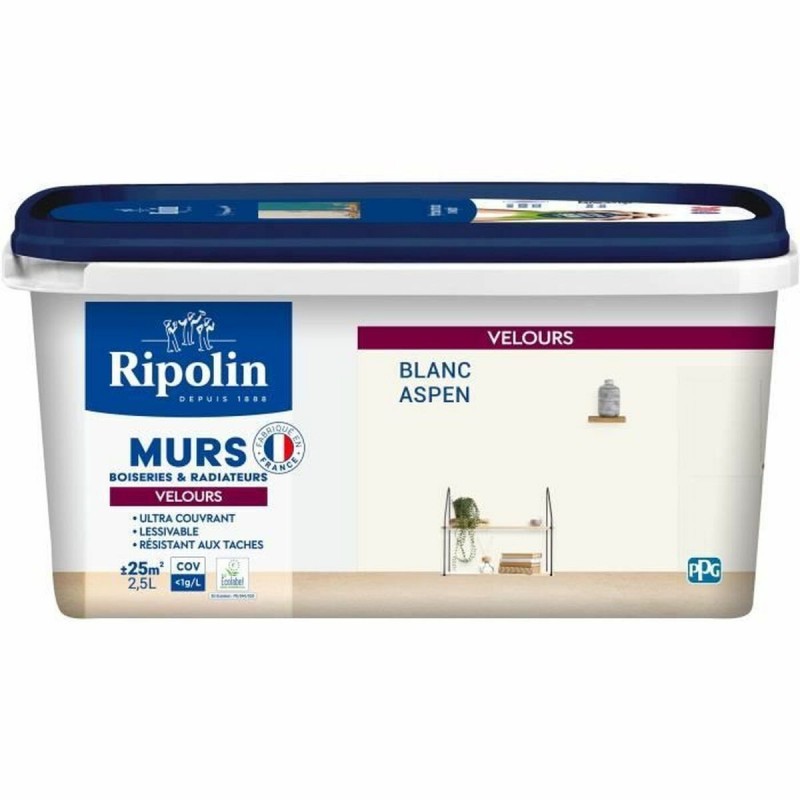 Vernice di Fondo Ripolin Bianco 2,5 L Mat