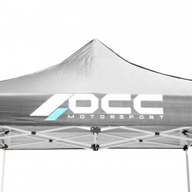 Tenda OCC Motorsport OCCCARP04 Racing Grigio Poliestere 420D Oxford 3 x 3 m