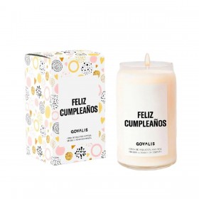 Candela Profumata GOVALIS Feliz Cumpleaños (500 g)