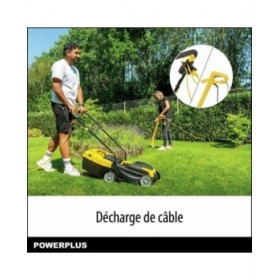 Tagliaerba elettrico Powerplus POWXG62205T 1300 W 220-240 V 32 cm 32 L